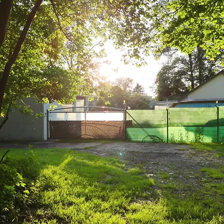 Quiet Caravan In Nature On Cycle Path Campsite